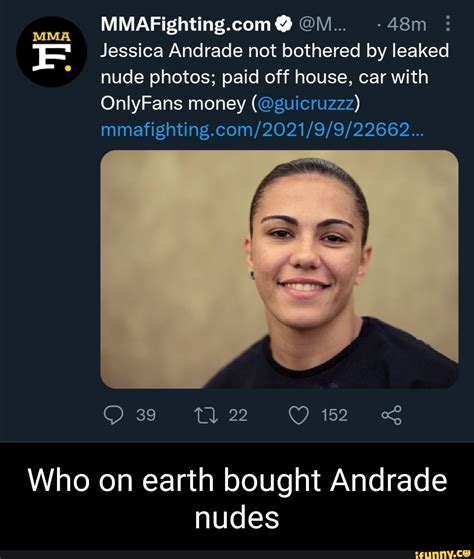 jessica andrade nude|Jessica Andrade not bothered by leaked nude photos; paid off。